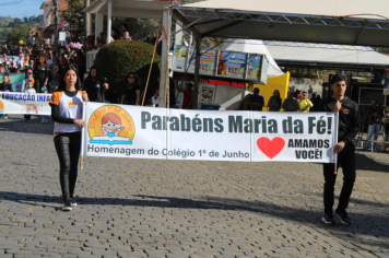 Foto - Desfile Cívico 2025 –  Maria da Fé 113 Anos