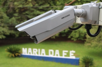 Prefeitura de Maria da Fé inicia instalação de câmeras de segurança no município