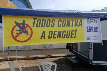 Dia D Contra a Dengue reúne ações de prevenção e vacinação em Maria da Fé