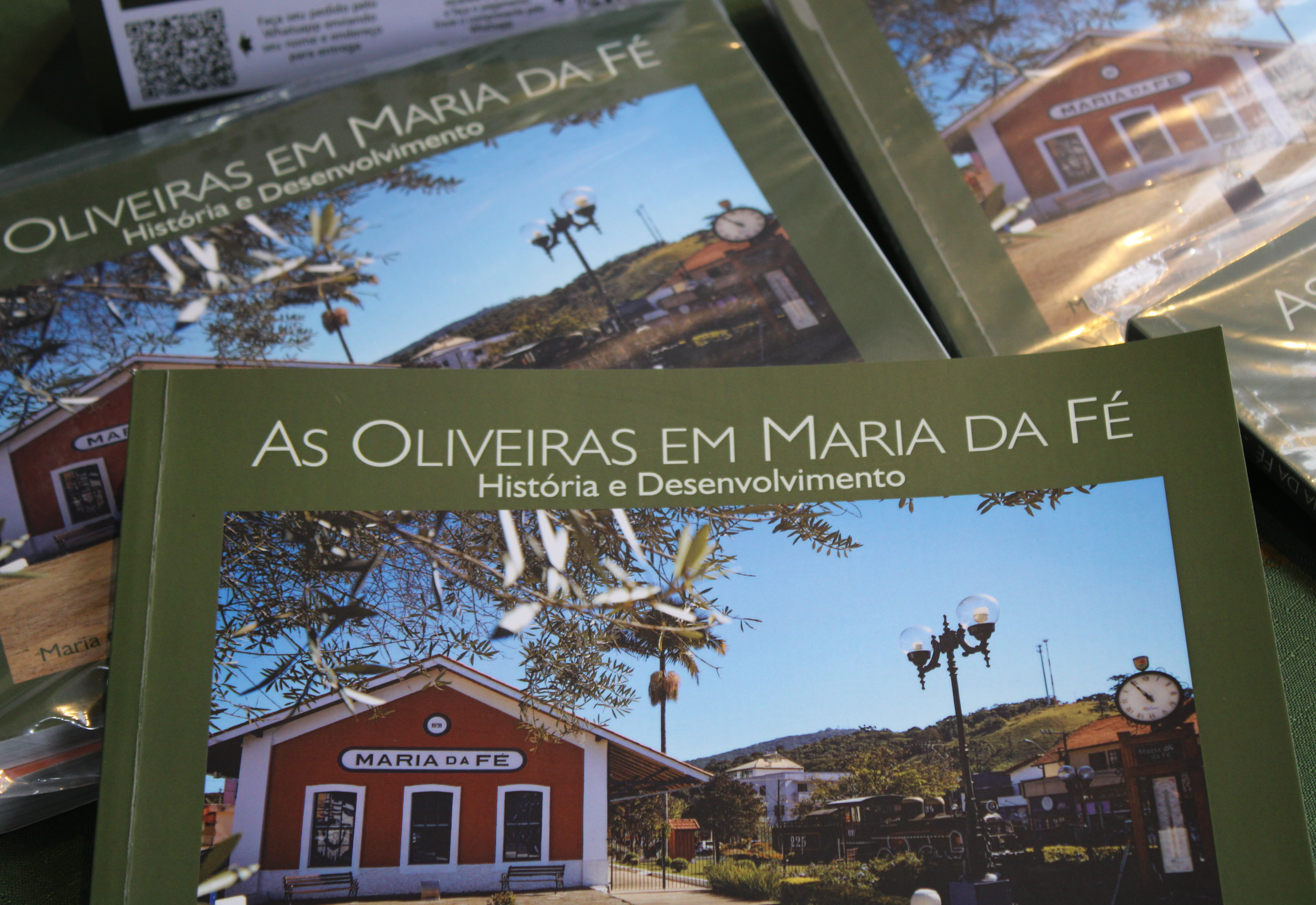 Escritora mariense lança livro sobre a história das oliveiras durante Festival de Inverno