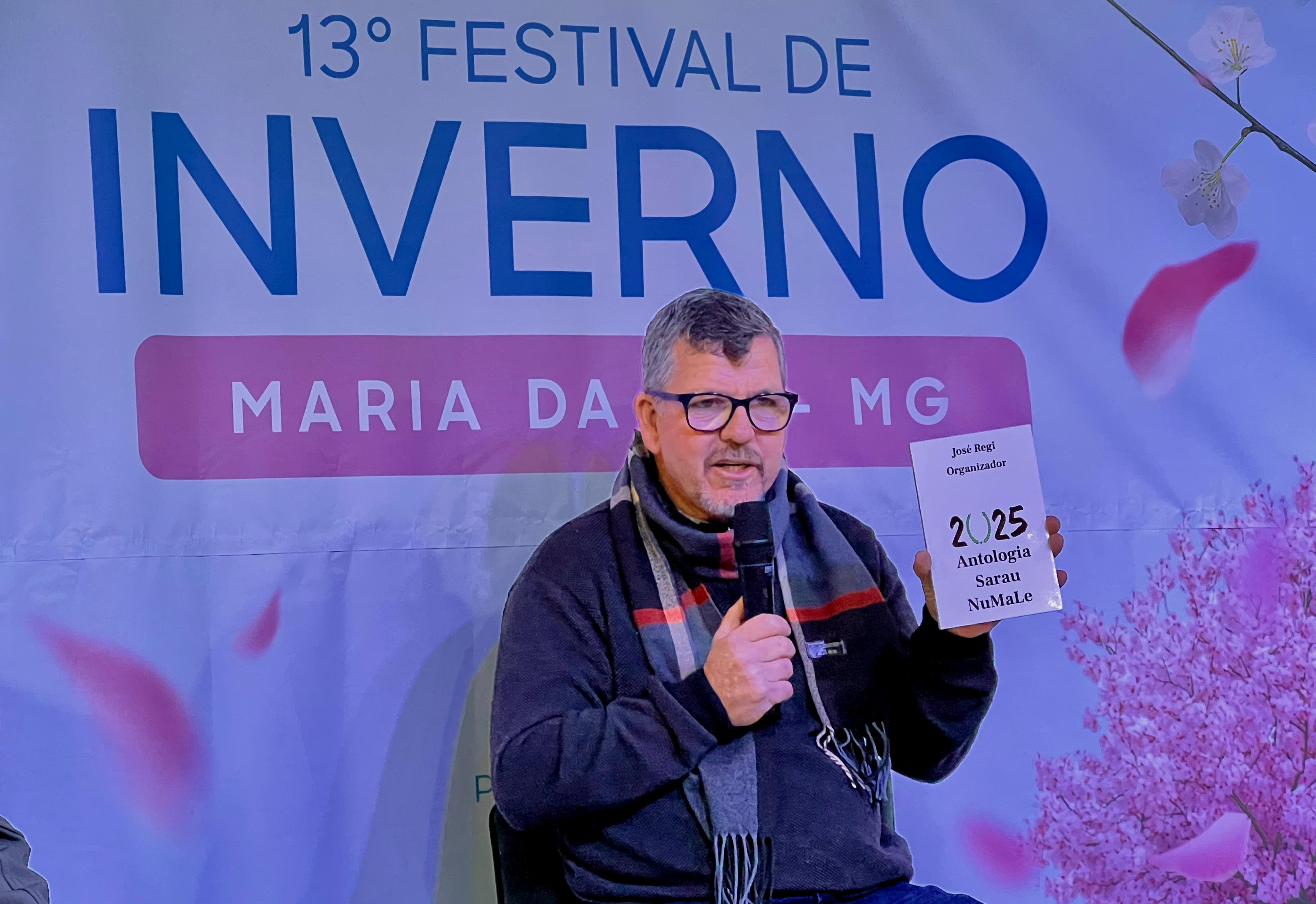 Lançamento do livro “Antologia Sarau Numale” marca a programação cultural do 13º Festival de Inverno